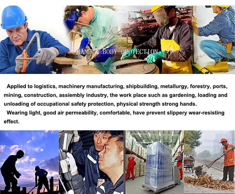 24 Pcs/12 Pairs Black PU Nitrile Industrial Protective Safety Work Glove With Nylon Cotton Knitted Coated Palm Gloves