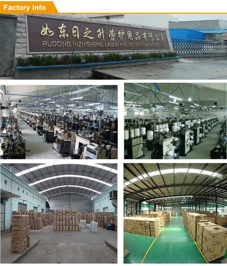 24 Pcs/12 Pairs Black PU Nitrile Industrial Protective Safety Work Glove With Nylon Cotton Knitted Coated Palm Gloves