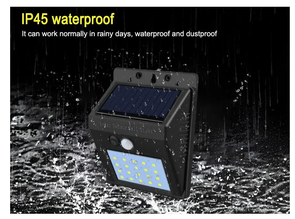 1/4pcs Solar Wall Light Outdoor Motion Sensor Night Light 20LEDs IP65 Waterproof For Garden Doorway Outdoor Lighting Street Lamp