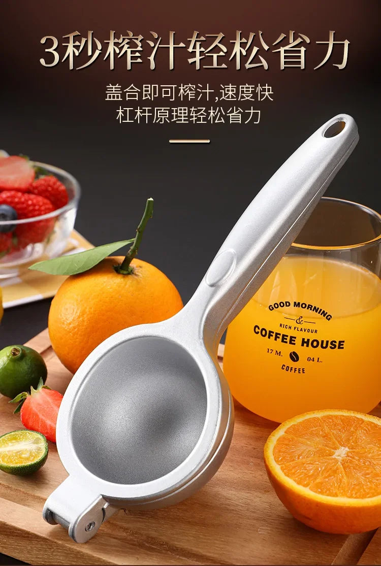 Zinc Alloy Lemon Juicing Artifact Household Manual Juicer Multifunctional Fruit Lemon Clip Sugarcane Juicer