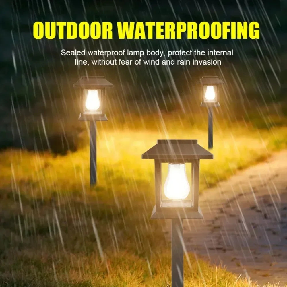 LED Solar Lawn Lamp Outdoor Waterproof Lighting Courtyard Lawn Light Decoration for Garden Pathway Green Belt