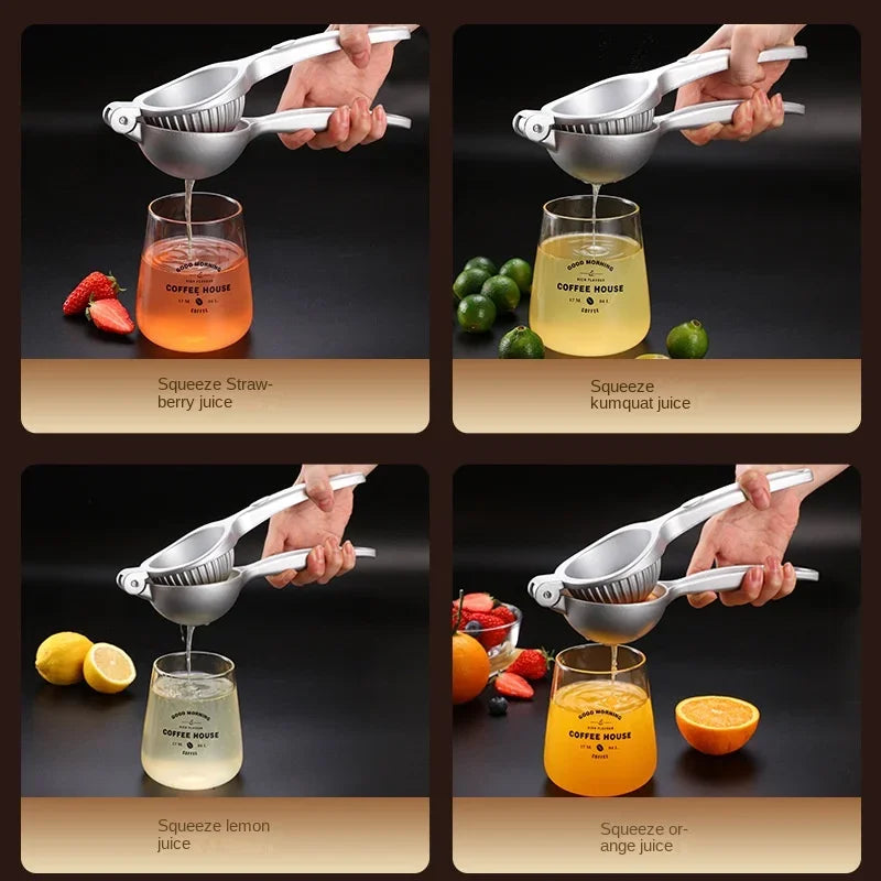 Zinc Alloy Lemon Juicing Artifact Household Manual Juicer Multifunctional Fruit Lemon Clip Sugarcane Juicer