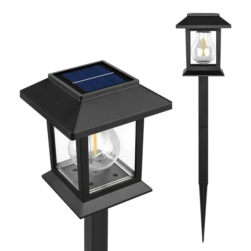 LED Solar Lawn Lamp Outdoor Waterproof Lighting Courtyard Lawn Light Decoration for Garden Pathway Green Belt
