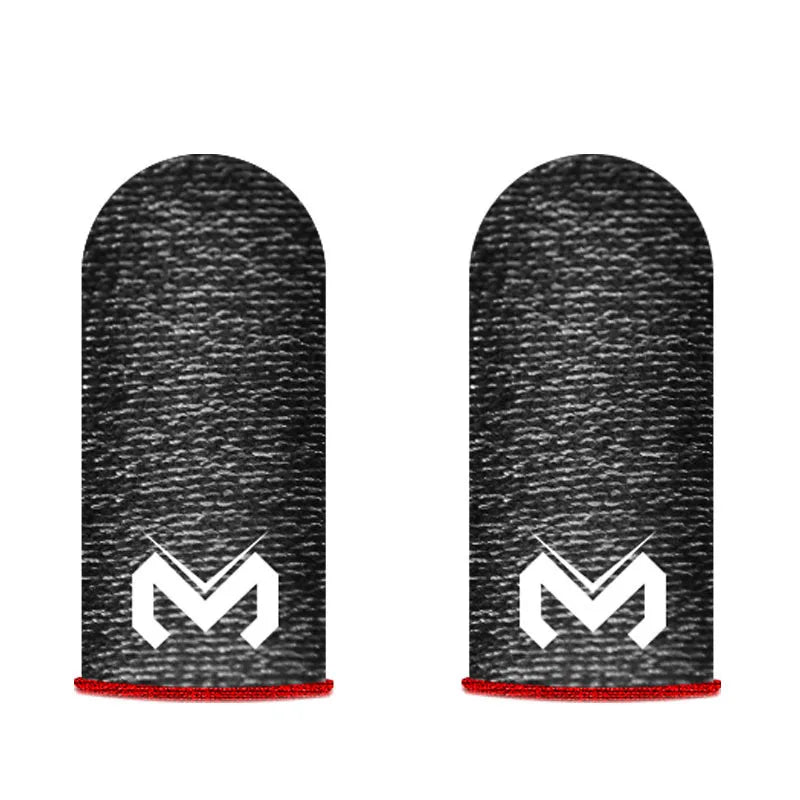 MEMO 2PCS Gaming Finger Sleeve Game Controller Finger Cover For PUBG Game Mobile Phone Touch Screen Sweatproof Fingertips Gloves