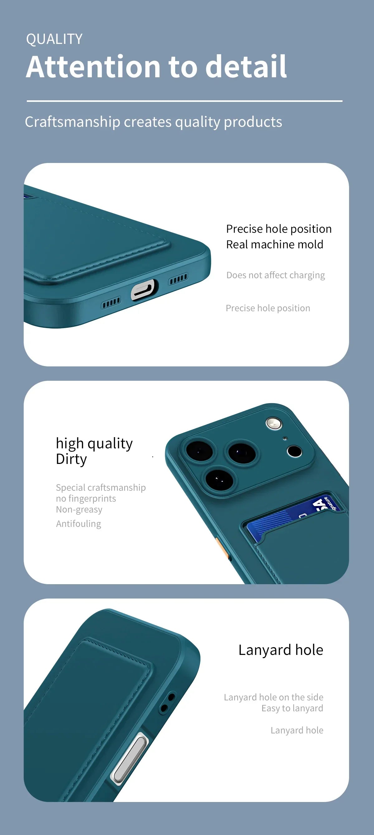 For iPhone 17ProMax 17 17Air Air Pro Max 17Pro 16 16Plus Plus + 16E Card Slot Wallet Bag Cover Luxury Silicone Soft Phone Cases