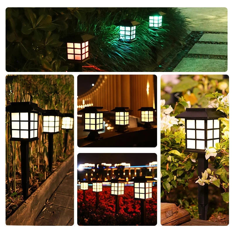 8 Pack Solar Pathway Garden Lights Outdoor Waterproof Landscape for Yard Patio Walkway Driveway Decor Solar Lawn Lamp Lighting