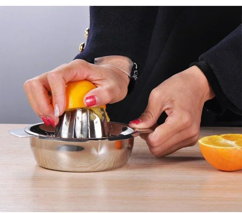 304 Stainless Steel Fruit Lemon Orange Juicer Household Small Creative Juicer Portable Manual Juicer kitchen accessories