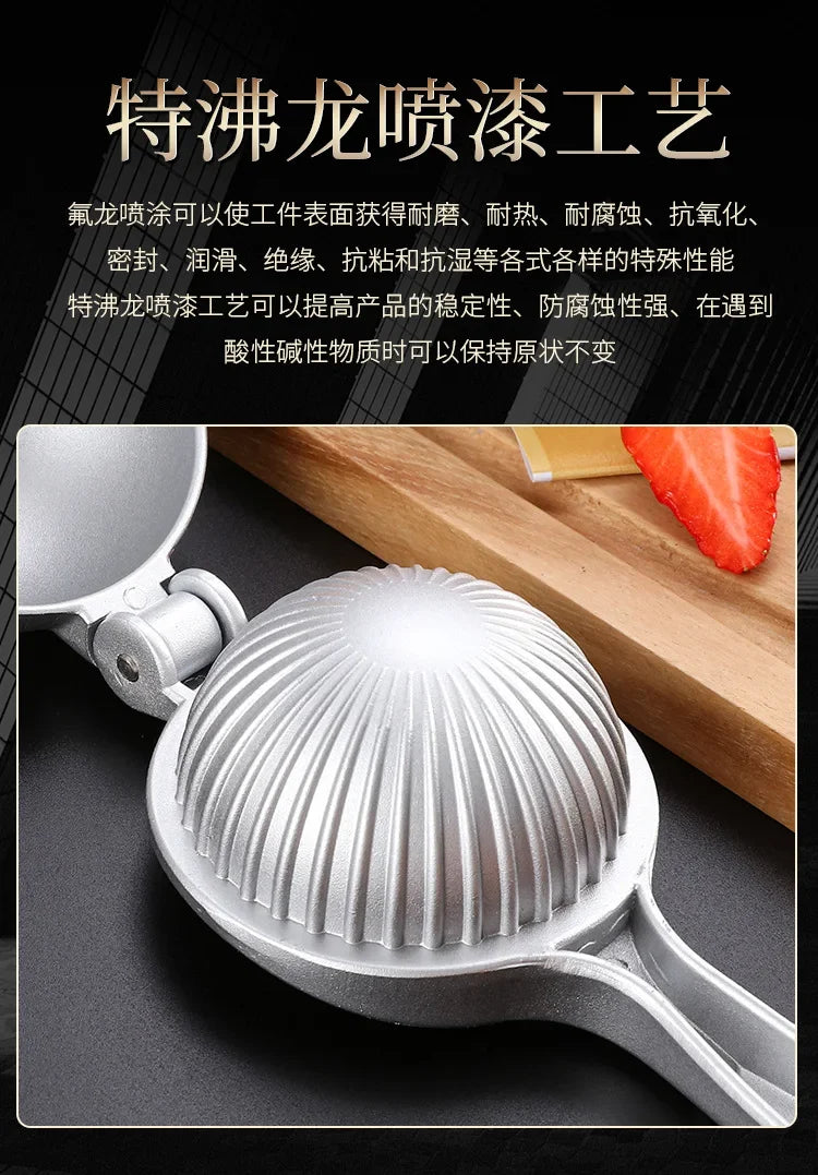 Zinc Alloy Lemon Juicing Artifact Household Manual Juicer Multifunctional Fruit Lemon Clip Sugarcane Juicer