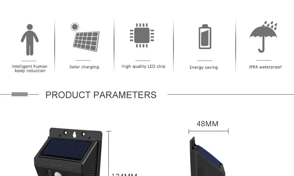 1/4pcs Solar Wall Light Outdoor Motion Sensor Night Light 20LEDs IP65 Waterproof For Garden Doorway Outdoor Lighting Street Lamp