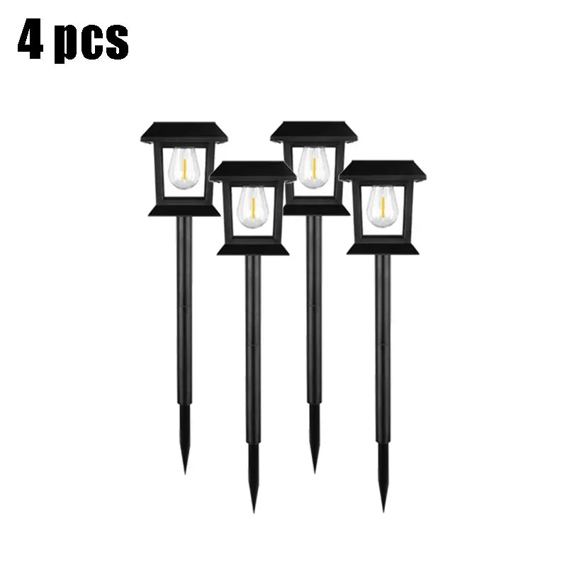 LED Solar Lawn Lamp Outdoor Waterproof Lighting Courtyard Lawn Light Decoration for Garden Pathway Green Belt