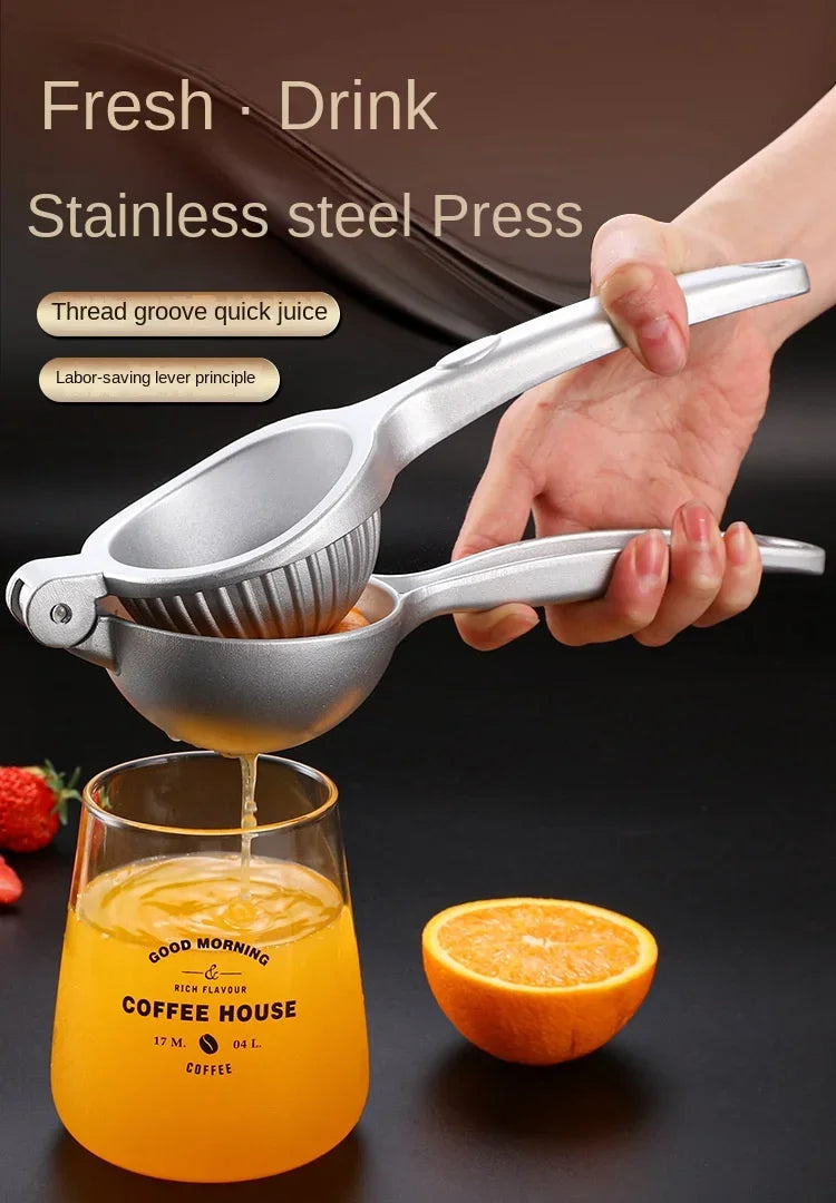 Zinc Alloy Lemon Juicing Artifact Household Manual Juicer Multifunctional Fruit Lemon Clip Sugarcane Juicer